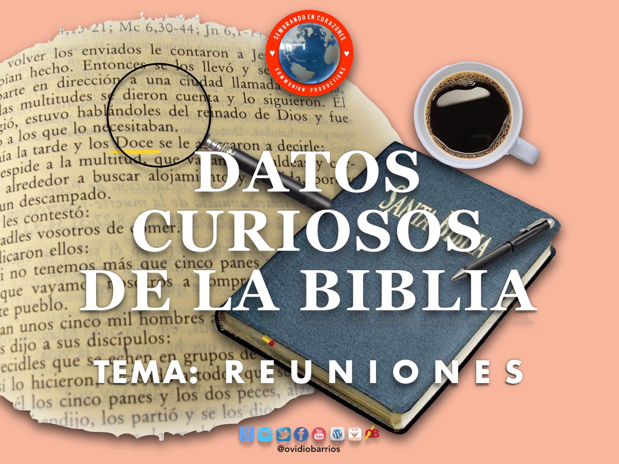 DATOS CURIOSOS DE LA BIBLIA – TEMA: REUNIONES – Sembrando en Corazones